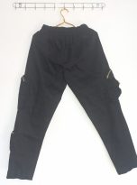 CHINOS BLACK CARGO TROUSER BACK 20,000 SOLD