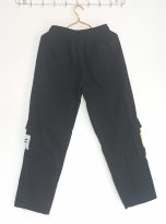 CHINOS BLACK CARGO TROUSER BACK 25,000 SOLD