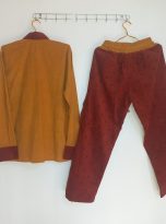 CORDUROY STAR SHIRT AND COMBAT TROUSER BACK SOLD 40,000 X 1