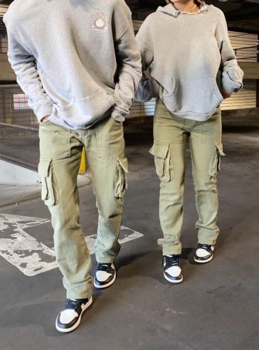 COUPLE HOODIE WITH CARGO PANTS
