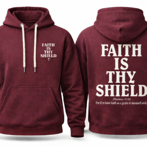 FAITH IS THY SHIELD HOODIE